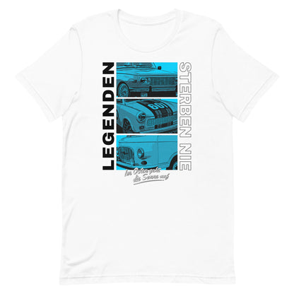 Legenden sterben nie - Blau - Unisex T-Shirt