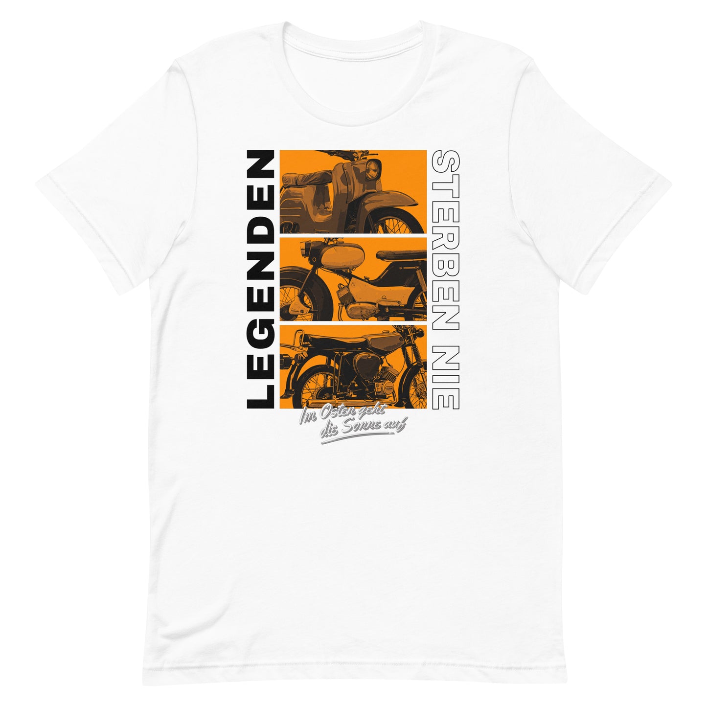 Simson Legenden sterben nie - Orange - Unisex T-Shirt