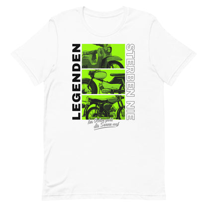 Simson Legenden sterben nie - Grün - Unisex T-Shirt