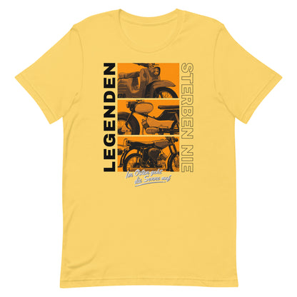 Simson Legenden sterben nie - Orange - Unisex T-Shirt