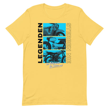 Simson Legenden sterben nie - Blau - Unisex T-Shirt